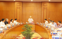 Tổng Bí thư Nguyễn Phú Trọng chủ trì họp Thường trực Ban Chỉ đạo Trung ương về phòng, chống tham nhũng, tiêu cực