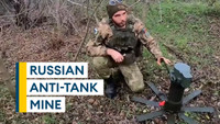 'Mìn nhảy' chống tăng PTKM-1R tự tìm mục tiêu của Nga