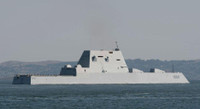 [ẢNH] Vượt sóng cao 6m, khu trục Zumwalt Mỹ phá tan mọi hoài nghi