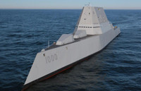 [ẢNH] Vượt sóng cao 6m, khu trục Zumwalt Mỹ phá tan mọi hoài nghi