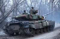 [ẢNH] Ukraine đem biến thể xe tăng cực mạnh vào quyết chiến tại miền Đông