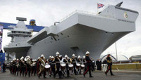 [ẢNH] Siêu tàu sân bay Anh chất đấy tiêm kích F-35 sẽ tập trận tại Châu Á