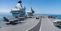 [ẢNH] Siêu tàu sân bay Anh chất đấy tiêm kích F-35 sẽ tập trận tại Châu Á