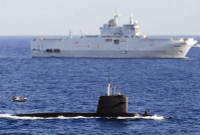 [ẢNH] Tàu ngầm hạt nhân Pháp bất ngờ xuất hiện tại biển Đông