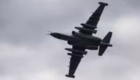Su-25 Ukraine tung đòn không kích nhắm vào quân Nga trên chiến trường
