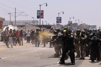 Mỹ huy động UAV 'mắt thần' giám sát biểu tình ở Los Angeles