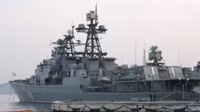 Uy lực khu trục hạm săn ngầm Nga vừa cập cảng Cam Ranh