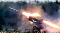 Nga đăng video 'hỏa thần nhiệt áp' TOS-1A 'thiêu rụi' mục tiêu của quân đội Ukraine