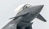 Khoảnh khắc chiến đấu cơ Cuồng phong ‘bị hạ’ bởi… chim mòng biển