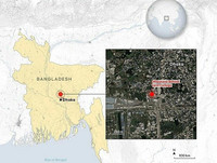 Chiến đấu cơ F-7 BGI Bangladesh lao vào trường học khiến 19 người chết