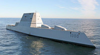 Siêu tàu khu trục Zumwalt tàng hình trị giá 9 tỷ USD vừa biên chế đã hoen rỉ