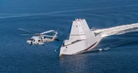 Siêu tàu khu trục Zumwalt tàng hình trị giá 9 tỷ USD vừa biên chế đã hoen rỉ