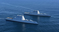 Siêu tàu khu trục Zumwalt tàng hình trị giá 9 tỷ USD vừa biên chế đã hoen rỉ