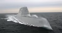 Siêu tàu khu trục Zumwalt tàng hình trị giá 9 tỷ USD vừa biên chế đã hoen rỉ