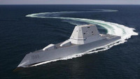 Siêu tàu khu trục Zumwalt tàng hình trị giá 9 tỷ USD vừa biên chế đã hoen rỉ