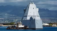 Siêu tàu khu trục Zumwalt tàng hình trị giá 9 tỷ USD vừa biên chế đã hoen rỉ