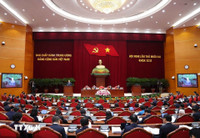 Hình ảnh khai mạc Hội nghị lần thứ 12 Ban Chấp hành Trung ương Đảng khóa XIII