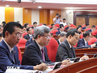 Hình ảnh khai mạc Hội nghị lần thứ 12 Ban Chấp hành Trung ương Đảng khóa XIII