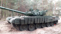 Khi xe tăng Leopard 2A4 Đức được lắp giáp phản ứng nổ Kontakt-1 Liên Xô