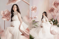 [ẢNH] Á hậu Thanh Tú khoe nhan sắc đáng ngưỡng mộ ở tháng cuối thai kỳ 