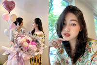 [ẢNH] Á hậu Thanh Tú khoe nhan sắc đáng ngưỡng mộ ở tháng cuối thai kỳ 