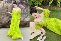 [ẢNH] Á hậu Thanh Tú khoe nhan sắc đáng ngưỡng mộ ở tháng cuối thai kỳ 