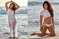 ‘Nữ hoàng quần vợt thế hệ mới’ Naomi Osaka làm mẫu áo tắm, khoe vẻ đẹp khỏe khoắn 