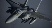[ẢNH] ‘Đại bàng’ F-15E Mỹ vừa tấn công dân quân thân Iran tại Syria