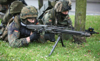 Sát thần quét bộ binh MG3 chung hàng ngũ với M2HB Mỹ và DShK Liên Xô