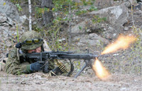 Sát thần quét bộ binh MG3 chung hàng ngũ với M2HB Mỹ và DShK Liên Xô