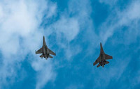 [ẢNH] 8 tiêm kích và 1 máy bay tác chiến điện tử Trung Quốc cùng áp sát Đài Loan