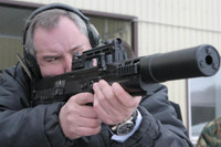 Súng trường ShAK-12 bắn xuyên tường của đặc nhiệm Nga tham chiến tại Ukraine