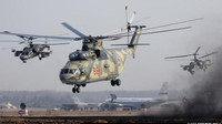 Trực thăng lớn nhất thế giới Mi-26 Nga lập cầu hàng không giải nguy cho Kharkiv?