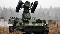 Tên lửa phòng không Strela-10 được ly khai thiết lập 'hàng rào lửa' trước UAV Ukraine
