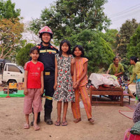 Những khoảnh khắc không quên trong thảm hoạ động đất ở Myanmar