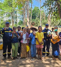 Những khoảnh khắc không quên trong thảm hoạ động đất ở Myanmar