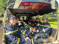 Những khoảnh khắc không quên trong thảm hoạ động đất ở Myanmar