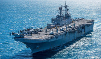 [ẢNH] Hải quân Mỹ mất một phần sức mạnh khi phải loại biên siêu tàu đổ bộ có thể mang F-35B