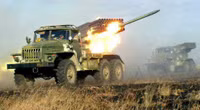 [ẢNH] Ukraine đưa 'vũ khí mạnh sau bom hạt nhân' tới sát chiến tuyến miền Đông