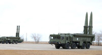 Tên lửa Iskander-M Nga đang thị uy tại Ukraine khiến Đức lạnh gáy