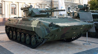 Thiết giáp đặc biệt BMP-1U Shkval của Ukraine trong biên chế quân đội Nga
