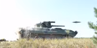 Thiết giáp đặc biệt BMP-1U Shkval của Ukraine trong biên chế quân đội Nga
