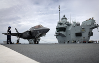 Hàng không mẫu hạm Anh lập kỷ lục mới với 24 tiêm kích F-35B