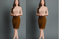 [ẢNH] Cách phối đồ mùa đông ấm áp và sành điệu cho chị em công sở