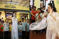  [ẢNH] Sao Việt ‘thi nhau’ hoá chị Hằng đẹp lung linh đón Trung thu 