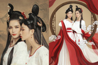  [ẢNH] Sao Việt ‘thi nhau’ hoá chị Hằng đẹp lung linh đón Trung thu 