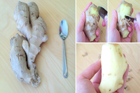 [ẢNH] Tuyệt chiêu giúp bóc vỏ củ quả chỉ trong nháy mắt