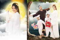  [ẢNH] Sao Việt ‘thi nhau’ hoá chị Hằng đẹp lung linh đón Trung thu 