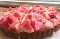 [ẢNH] Phát 'cuồng' với những món tráng miệng độc đáo làm từ đào