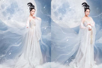  [ẢNH] Sao Việt ‘thi nhau’ hoá chị Hằng đẹp lung linh đón Trung thu 